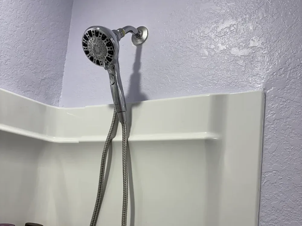 Shower fixture installed by Sua's Handyman Services